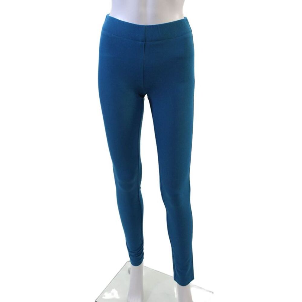Joseph Womens Pull On High Rise Slim Legging Pants Blue Cotton Size EUR 34
